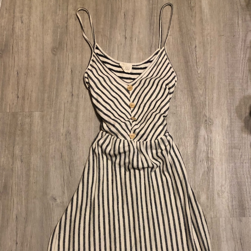 Anthropologie Caution To The Wind Dress Size M Stripe